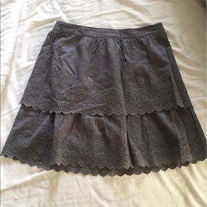 JCrew Gray Skirt