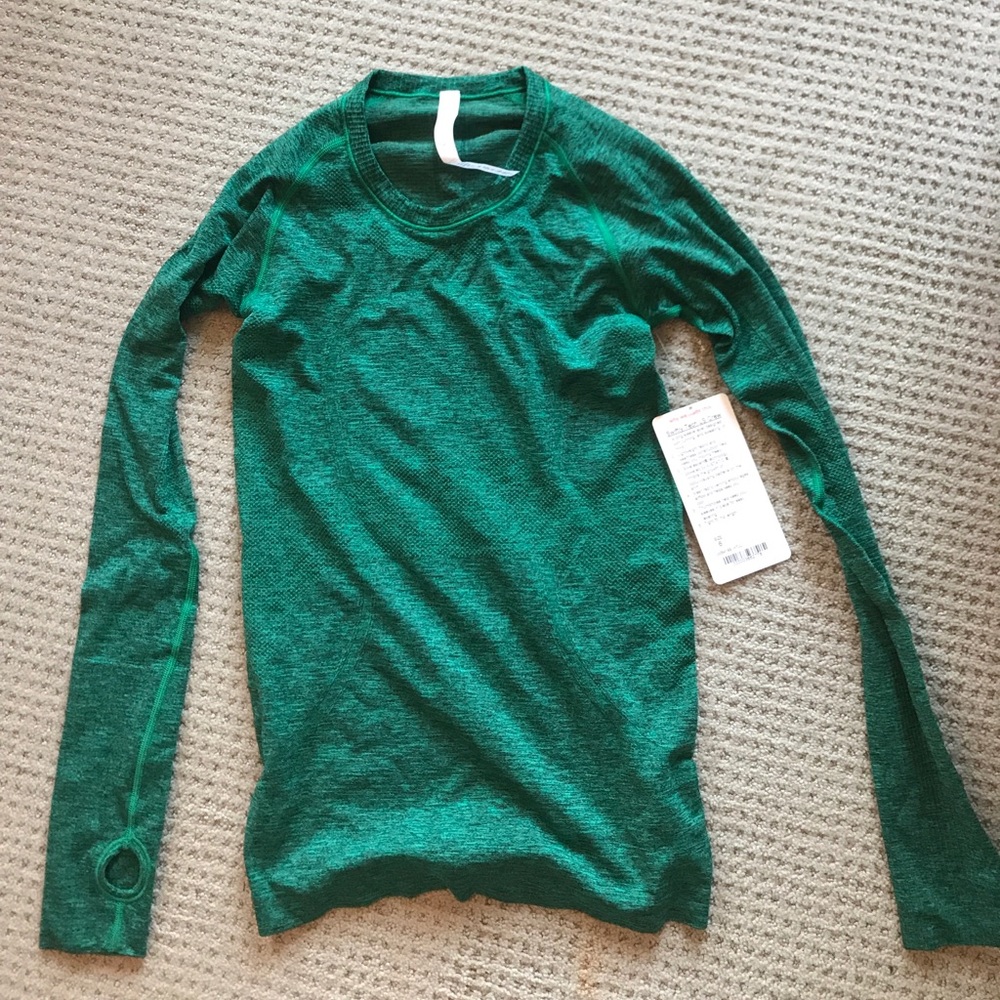 Long Sleeve Athletic Tee Lulu Lemon