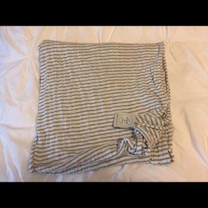 Solly Baby Wrap in Natural & Grey Stripe