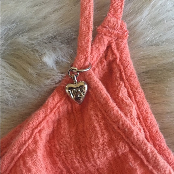 VS Soft Medium Orange Babydoll Top - Picture 4 of 6