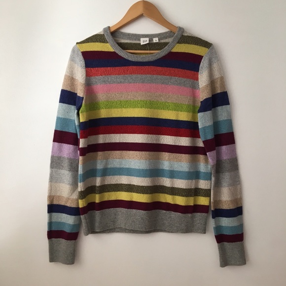 gap womens striped sweater