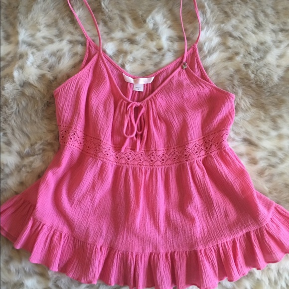 VS Soft Medium Pink Babydoll Top - Picture 5 of 6