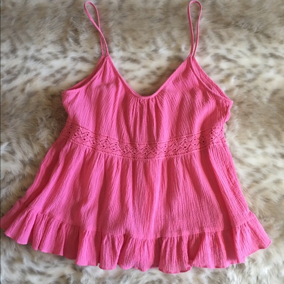 VS Soft Medium Pink Babydoll Top - Picture 6 of 6