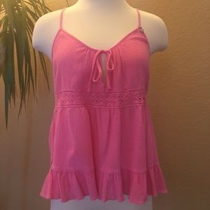 VS Soft Medium Pink Babydoll Top