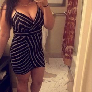 Black and Pink Party Dress