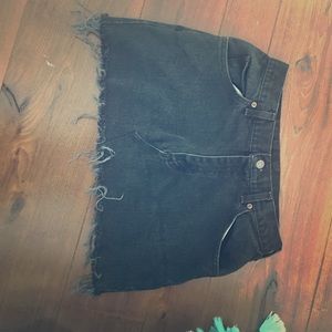 Only worn once Urban Outfitters denim skirt!