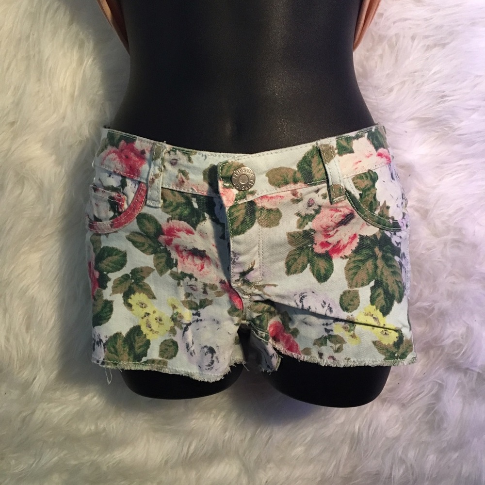 Floral Reversible Shorts