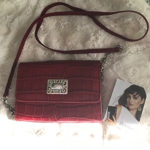 Beautiful red leather Brighton purse.