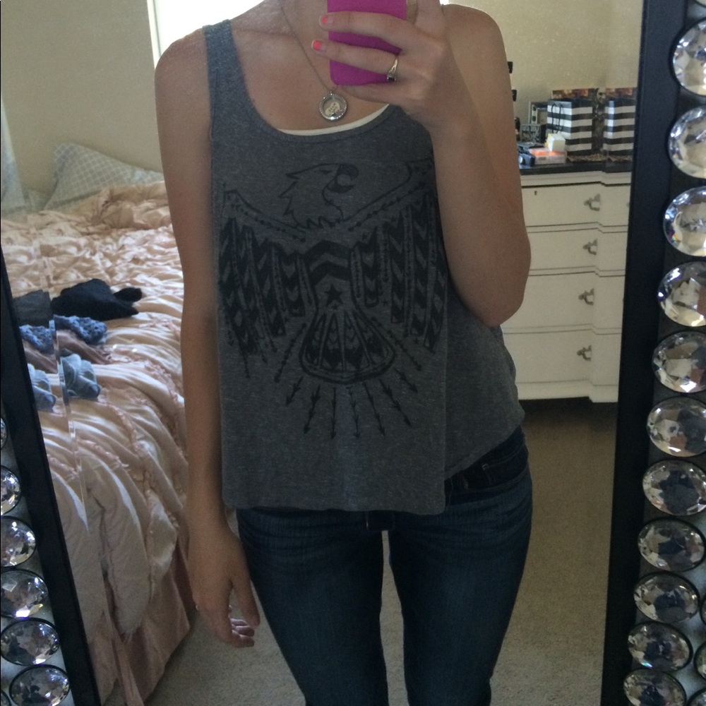 Grey tank