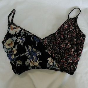 Bohemian crop tank top