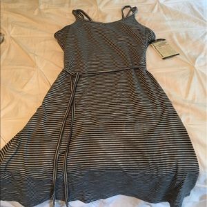 NWT striped dress organic cotton