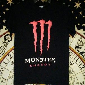 Pink Monster Energy Tee Shirt