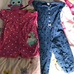 Short and long rompers