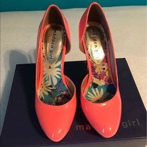 Madden Girl Coral Platform Heels - Size 6