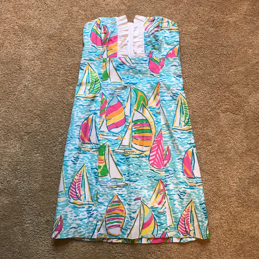 Lilly Pulitzer Franco Dress in You Gotta Regatta