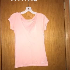 Pink Hollister T-shirt