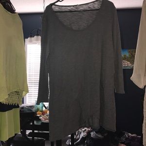 Cato Gray Blouse