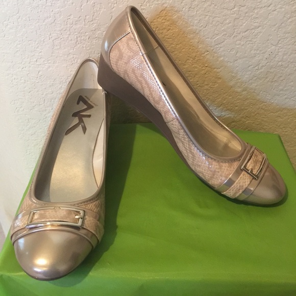 Anne Klein Sport Shoes Anne Klein Sport Wedge Gold