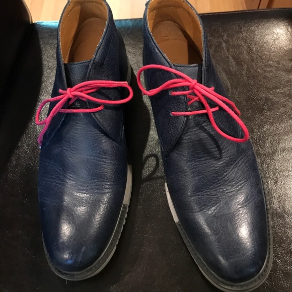 Navy Cole Haan Chukkas main image 4