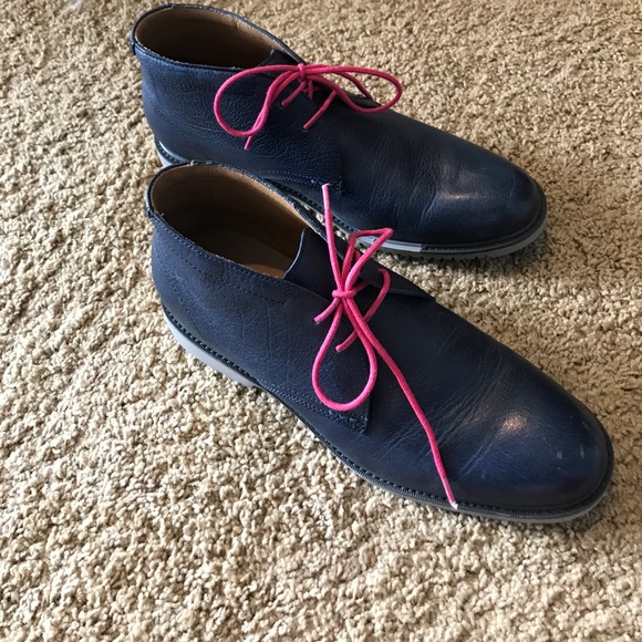 Navy Cole Haan Chukkas main image 5