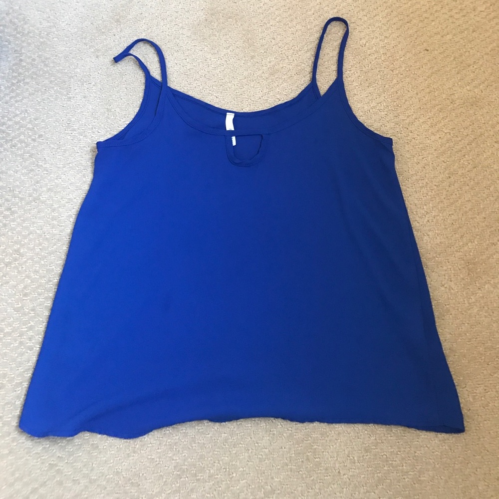 Blue cami