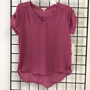 Women's Lily White Pink Blouse