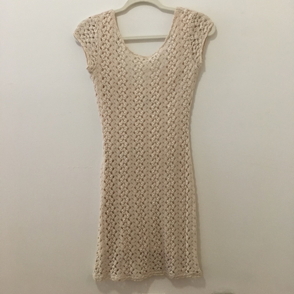 Free People crochet sun dress☀️