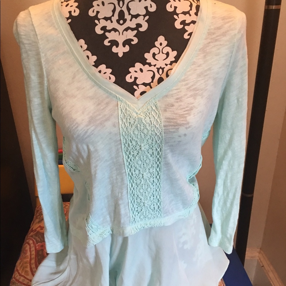Anthropologie Meadow Rue tunic top