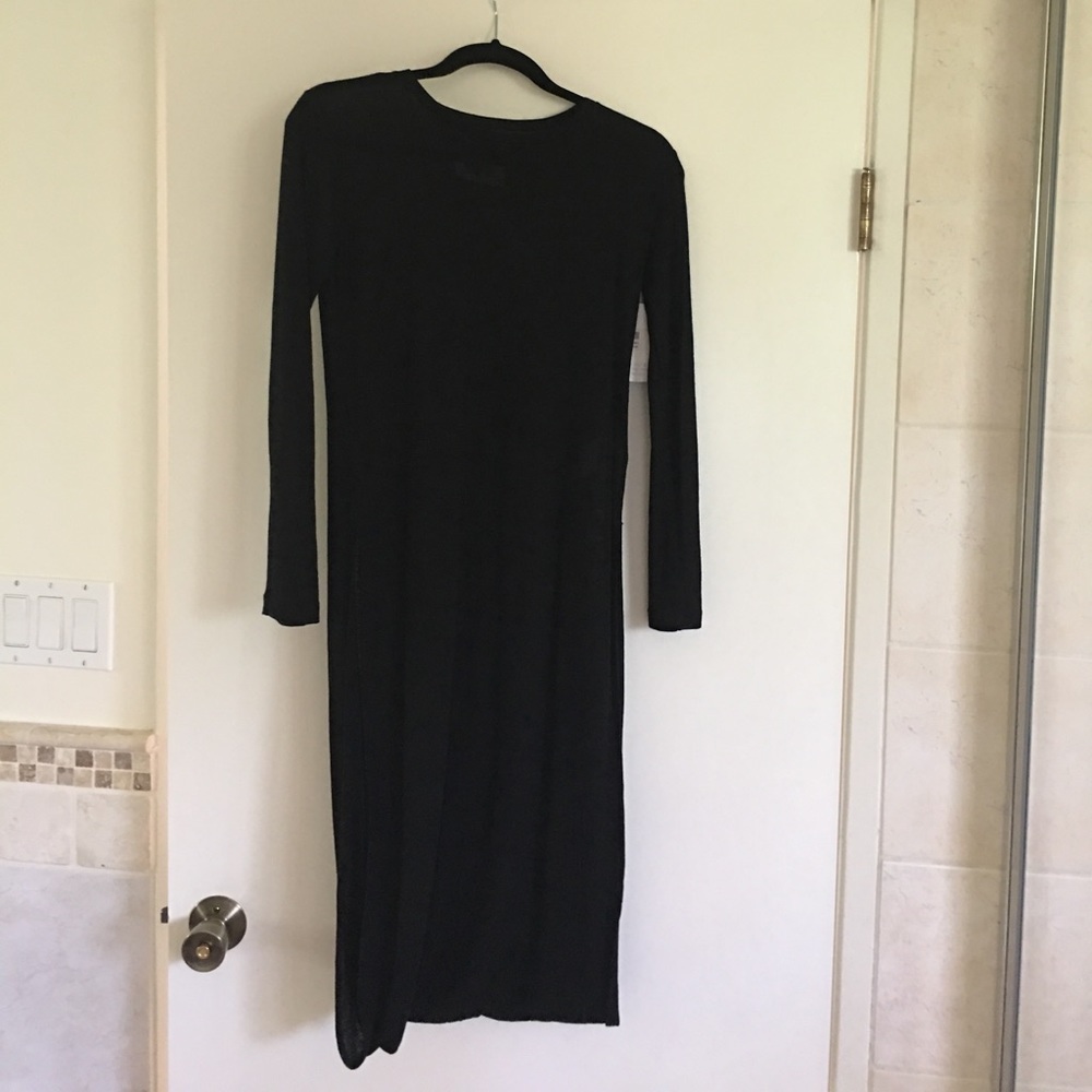 Black very unique long top MM6 brand