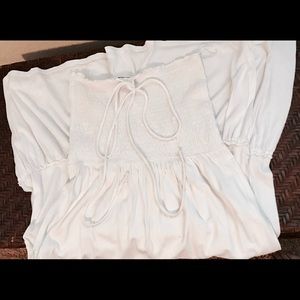 White tube dress