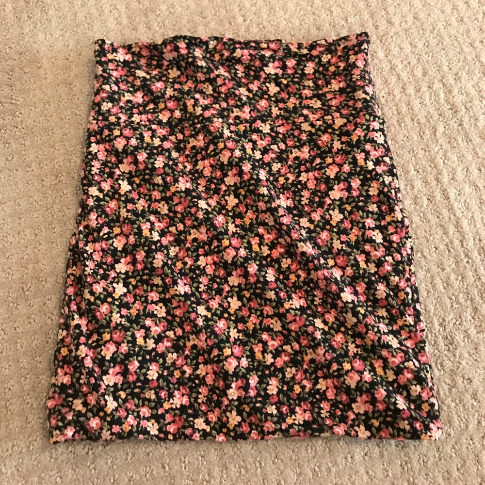 Floral skirt