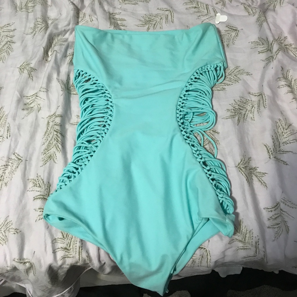 MIKOH blue one piece