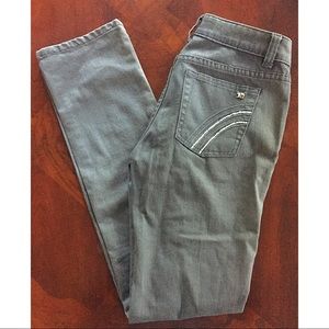 Joes Jeans Gunmetal Straight Leg Jeans