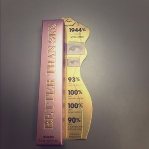 Better than sex mascara. Sampled only.