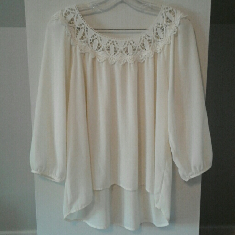 Beige Blouse