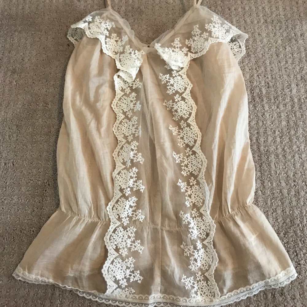 Lacey blouse