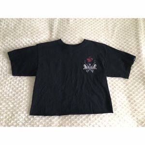 Black Salty Crew crop top