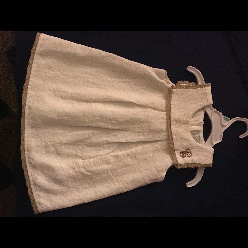 Monogram "C" dress.
