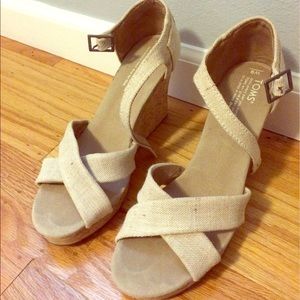 Toms wedge sandals