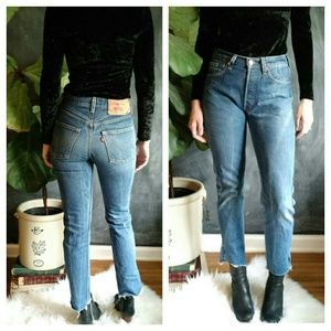 tailored levi jeans