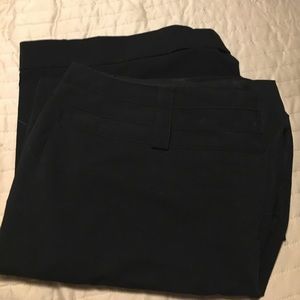 Black slacks