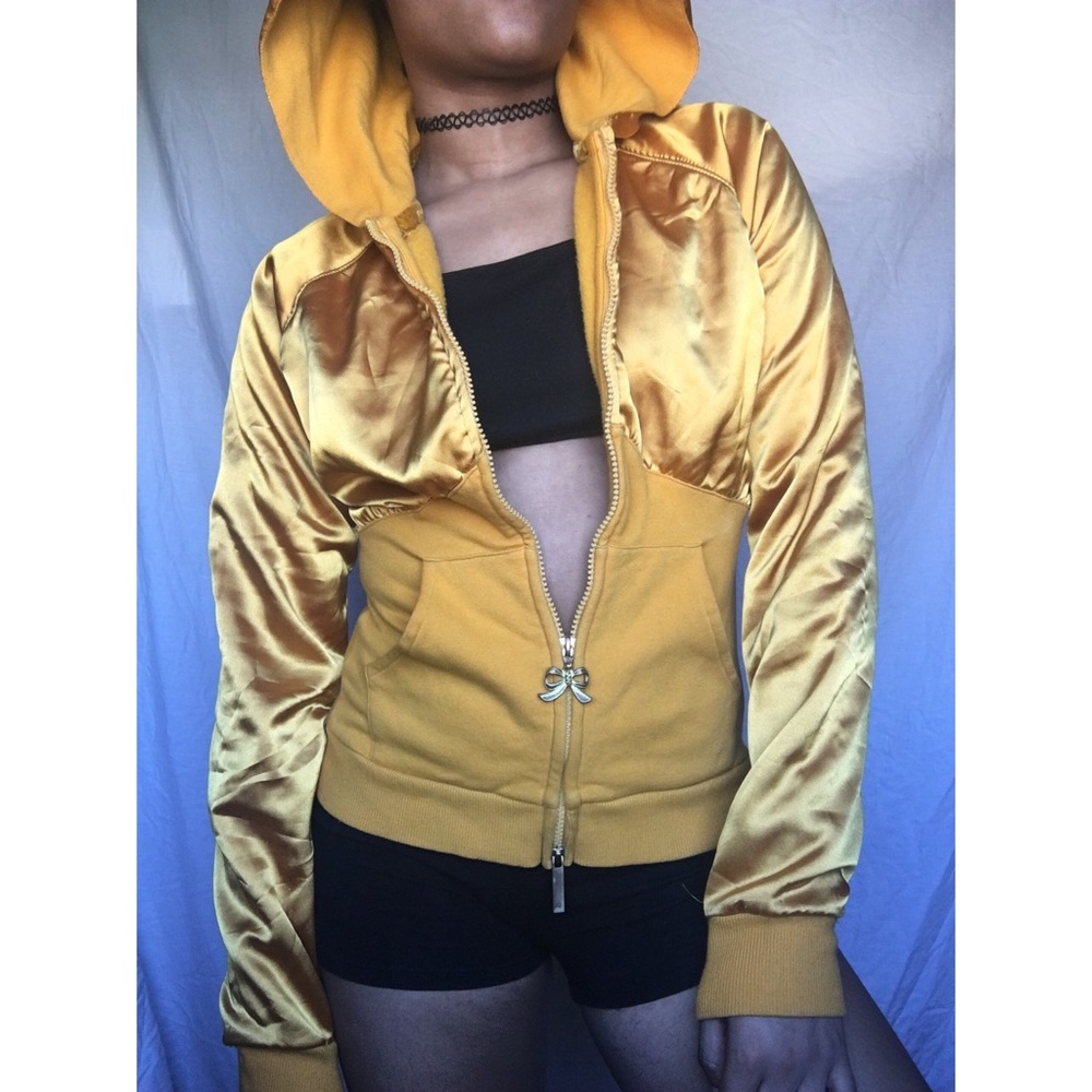 Thick Shiny Gold Sweater