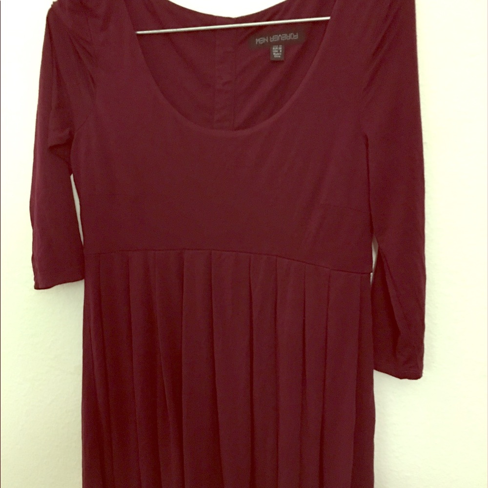 Dress with back buttons