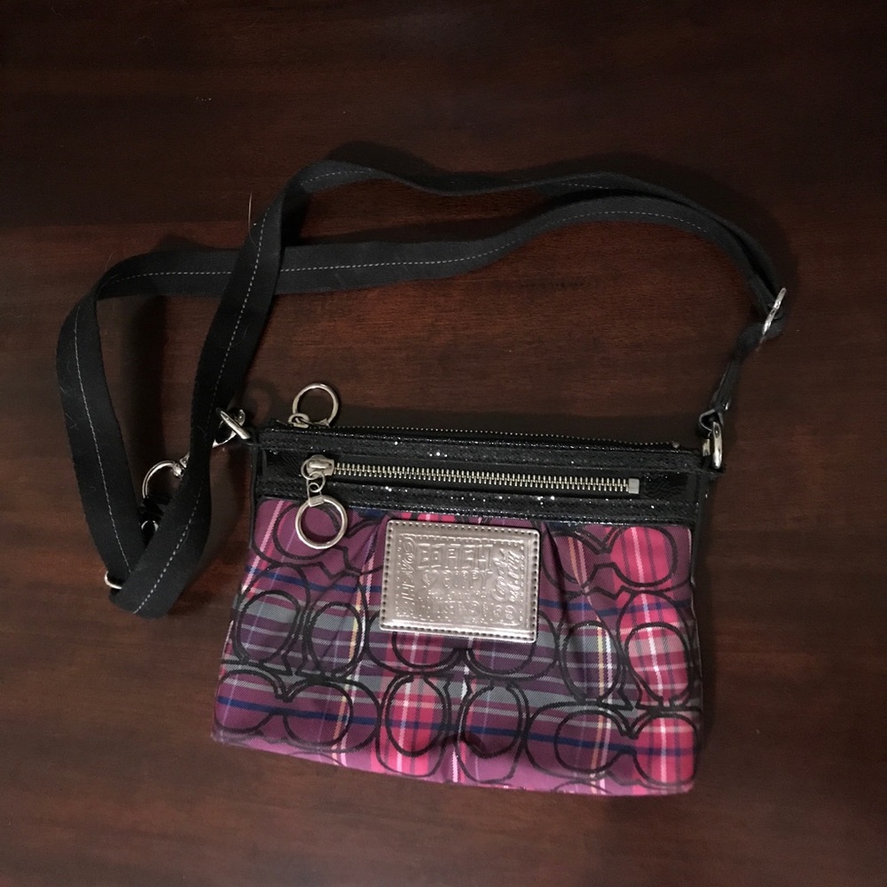 Multicolored Coach Purse