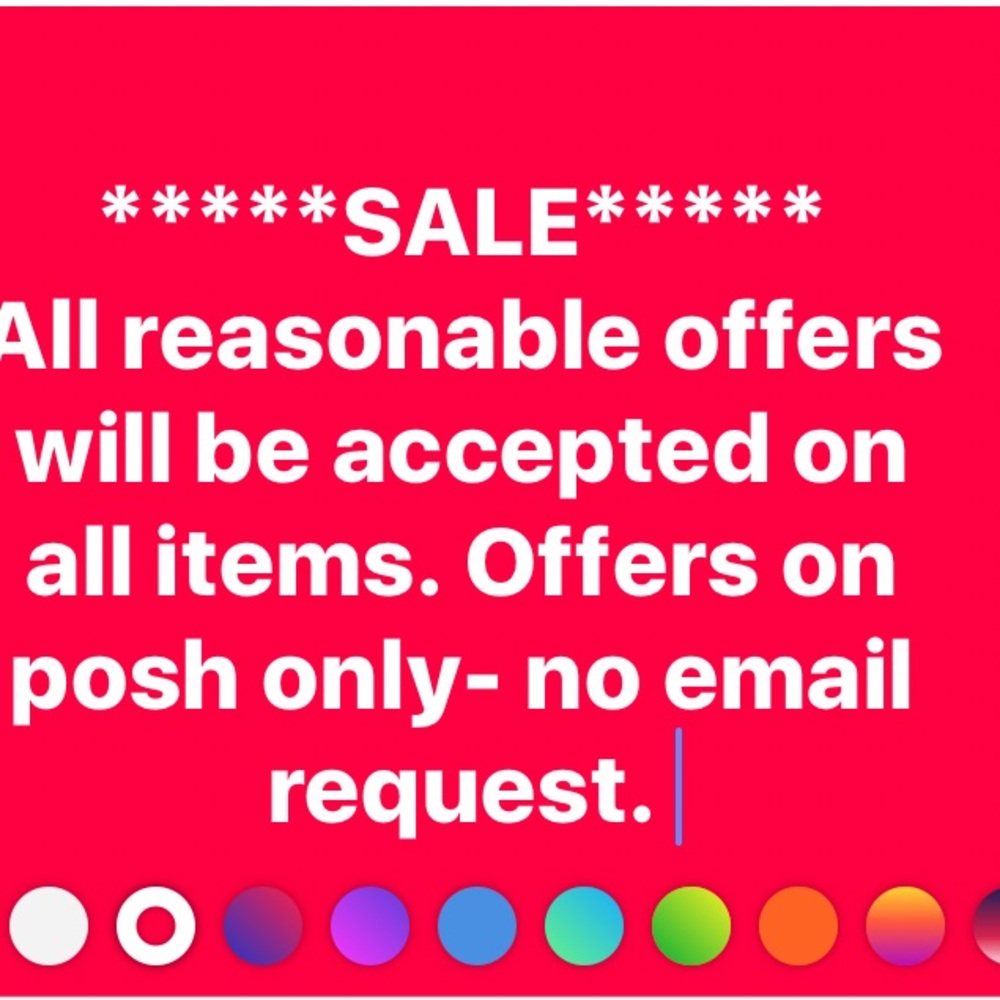 Everything reasonable offers through posh