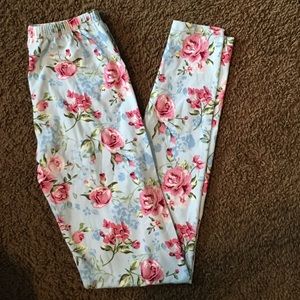 Floral leggings