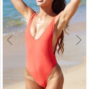 Red Pamela One Piece