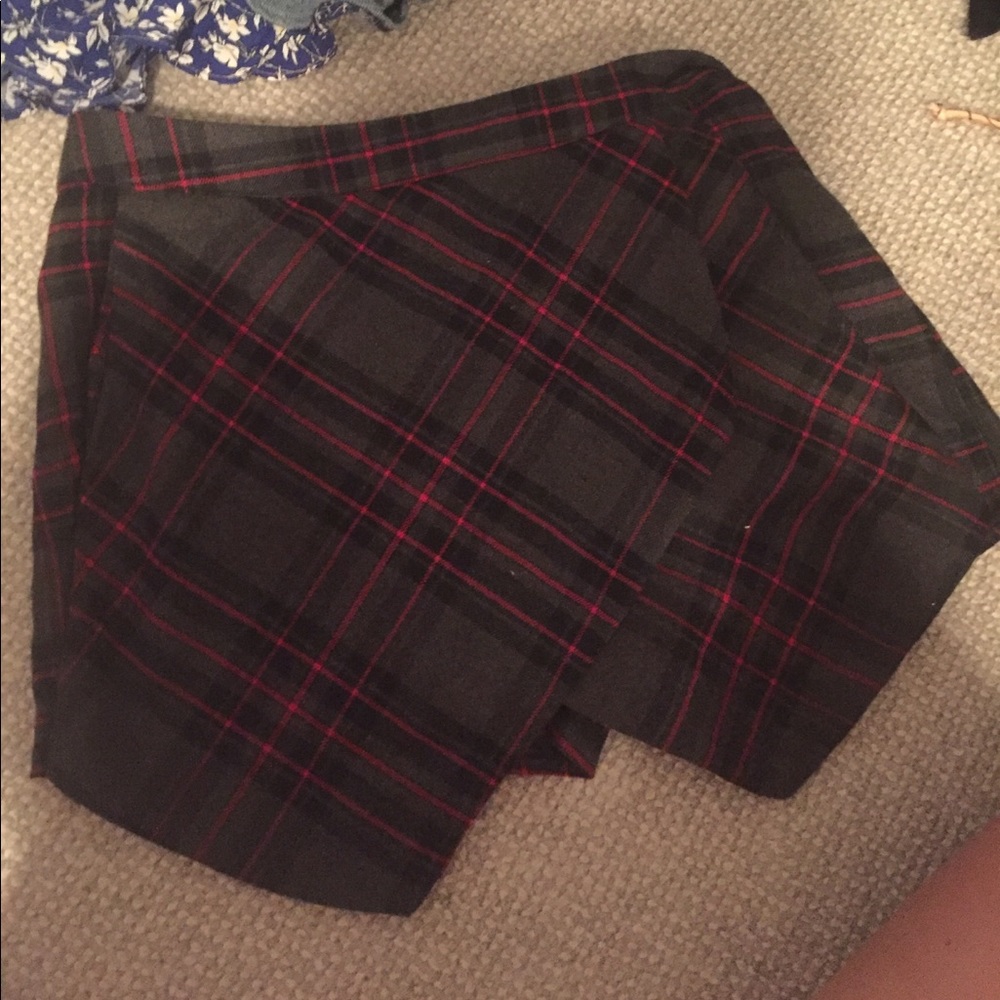 LF plaid skort