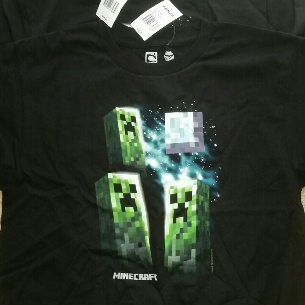 Boy's Mine Craft T-shirts