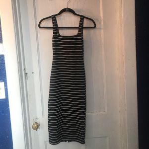 American Apparel Ponte tank dress midi length RARE